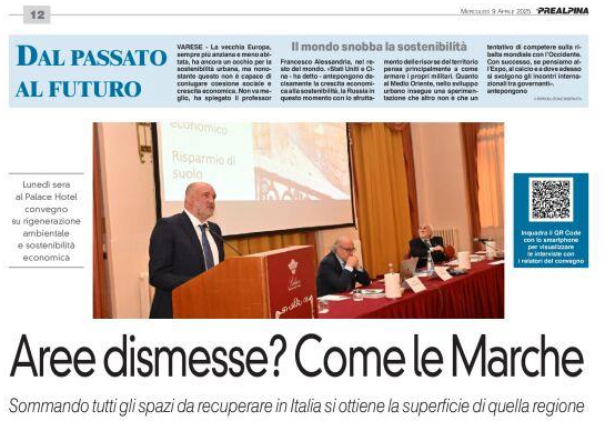 VareseNews — territorial regeneration conference