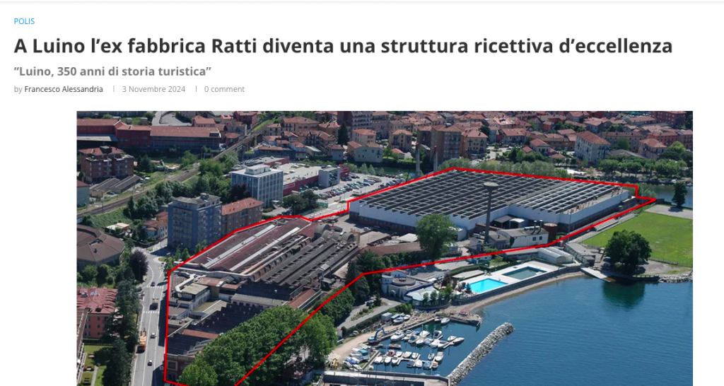 Gente e Territorio — ex Ratti factory