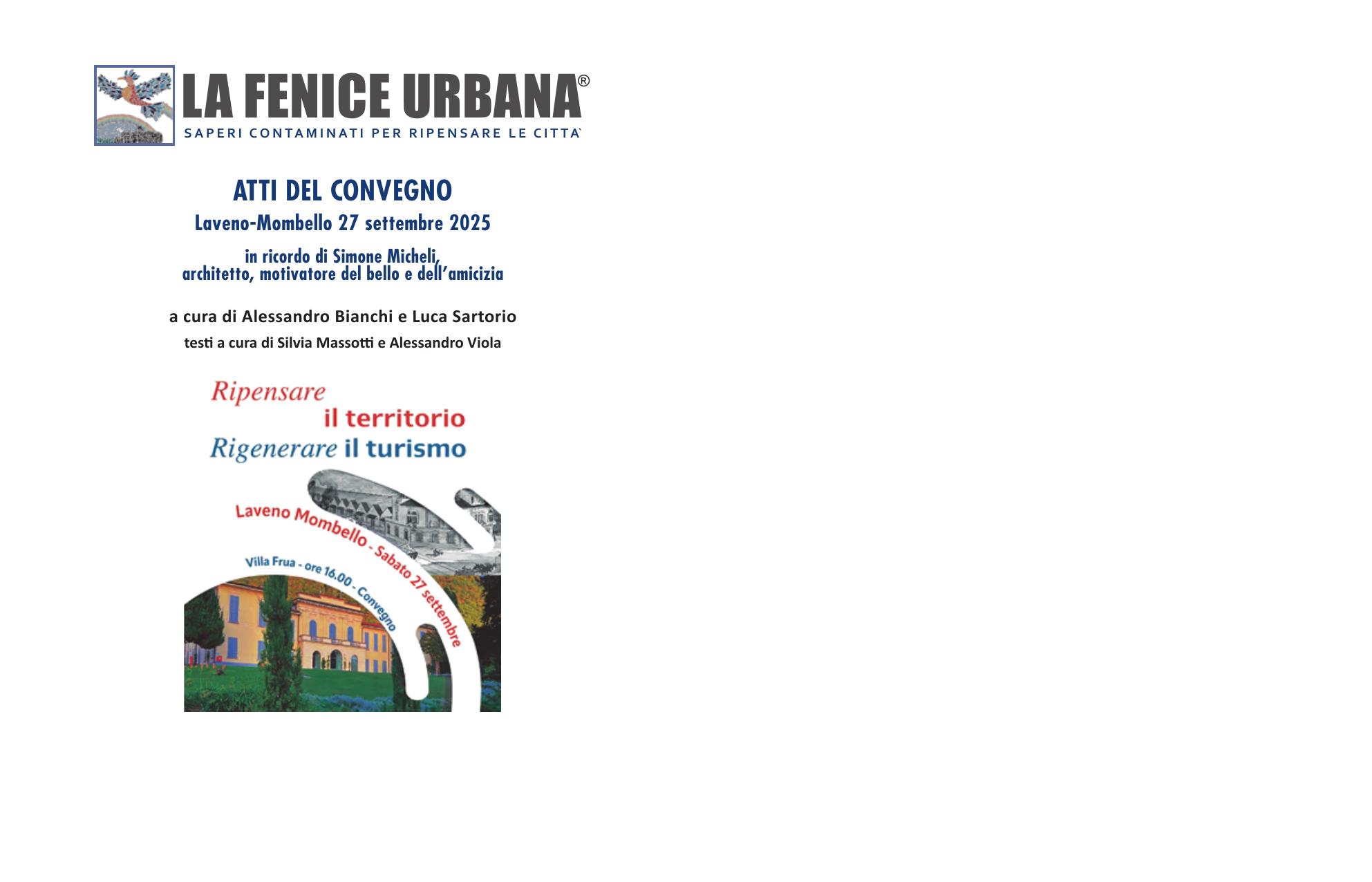 Atti del convegno di Laveno — copertina