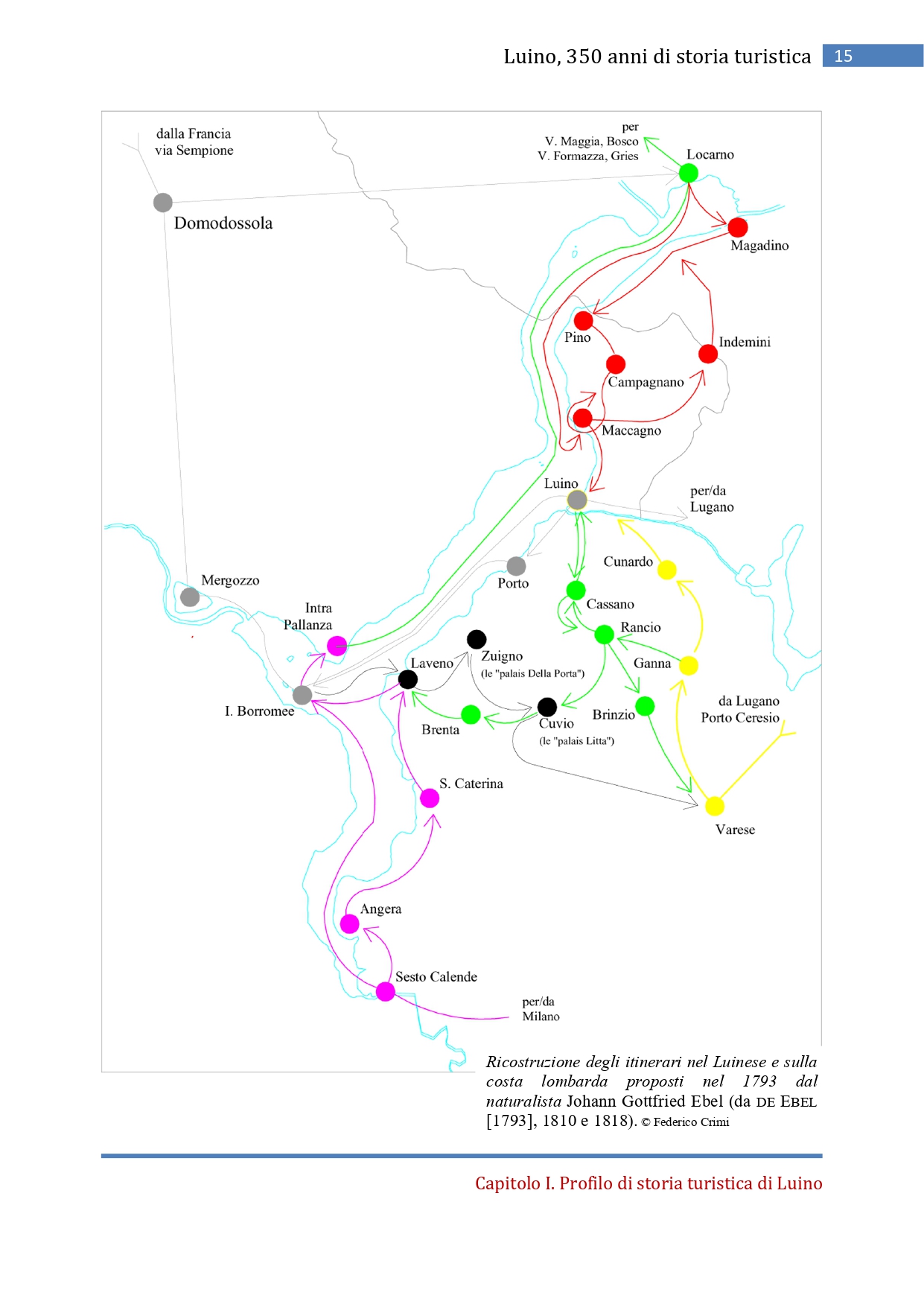 Itineraries In The Luino Area