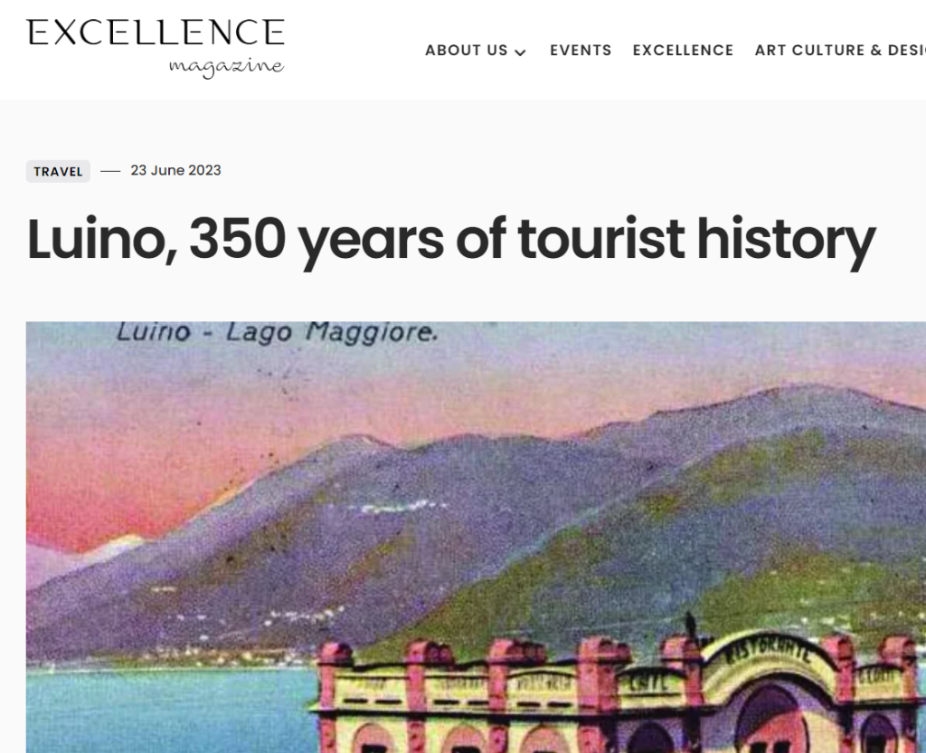 Excellence Magazine — Luino 350 years