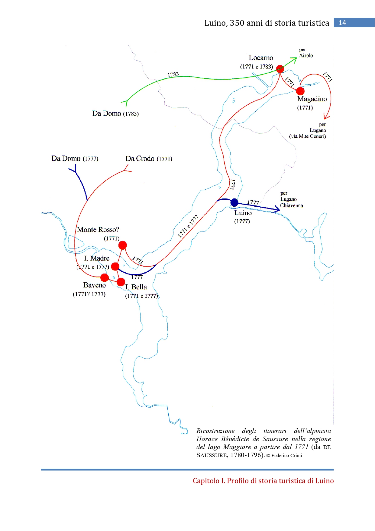 Itineraries In The Luino Area